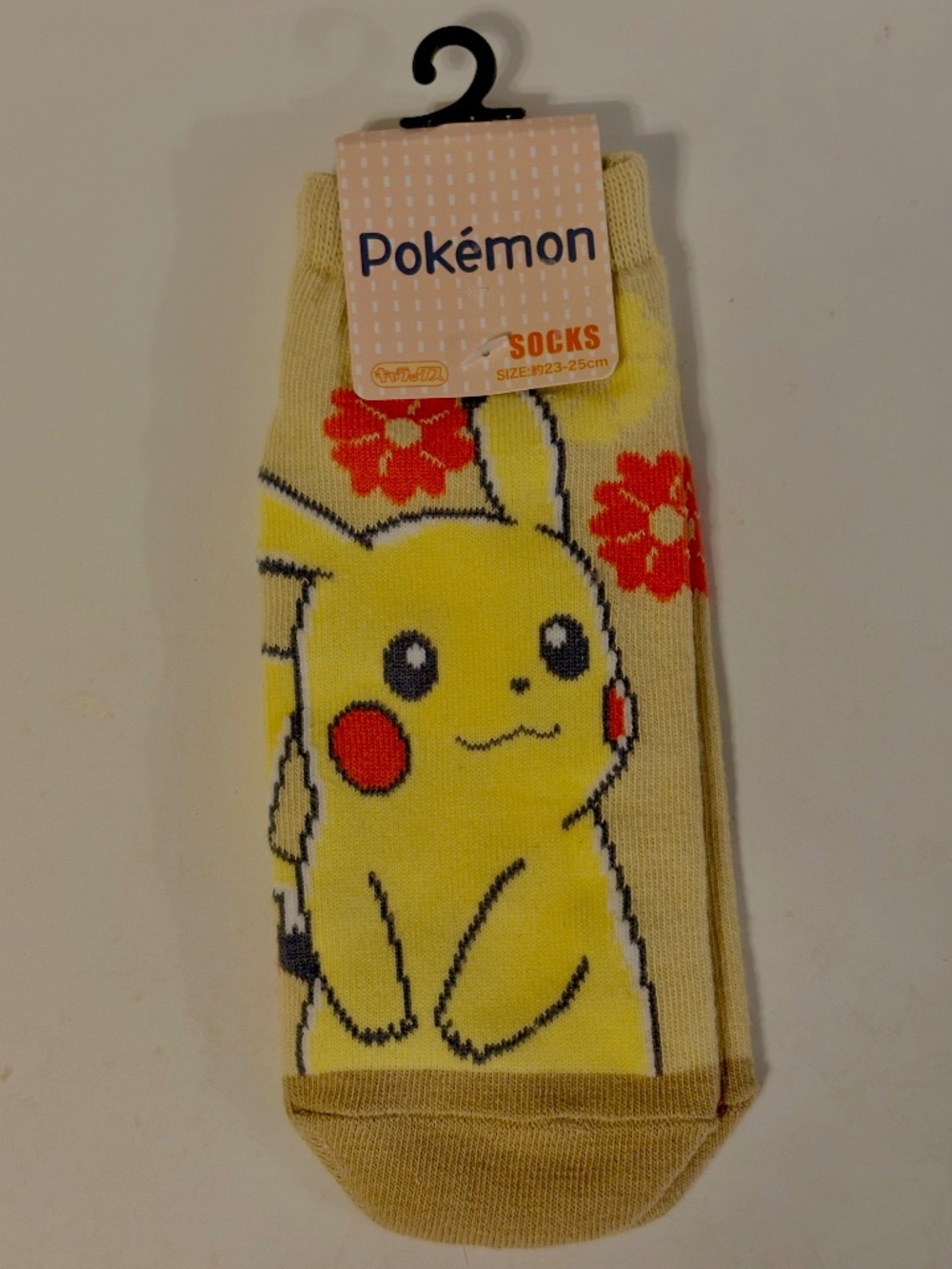 Pokemon Center Japan Exclusive Pikachu Floral Socks Coquette Girly Kawaii New